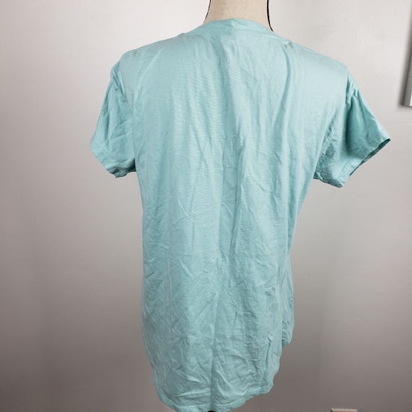 G Supply Chaos Coordinator Aqua Blue Soft Tee L - Picture 3 of 10